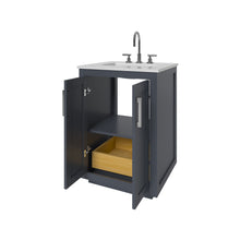 Load image into Gallery viewer, Nearmé Miami 23.5 Inch Bathroom Vanity in Grey- Cabinet Only Nearmé