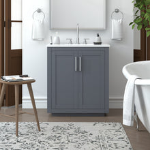 Load image into Gallery viewer, Nearmé Miami 23.5 Inch Bathroom Vanity- Gray Wyndham Collection Miranda