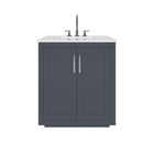 Nearmé Miami 29.5 Inch Bathroom Vanity in Grey- Cabinet Only Nearmé