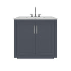 Nearmé Miami 35.5 Inch Bathroom Vanity in Grey- Cabinet Only Nearmé