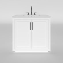 Load image into Gallery viewer, Nearmé Miami 35.5 Inch Bathroom Vanity in White- Cabinet Only Nearmé