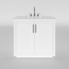 Nearmé Miami 35.5 Inch Bathroom Vanity in White- Cabinet Only Nearmé