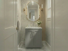 Load image into Gallery viewer, Nearmé Miami 23.5 Inch Bathroom Vanity in Grey- Cabinet Only SFD
