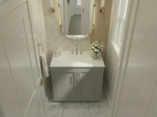 Load image into Gallery viewer, Nearmé Miami 29.5 Inch Bathroom Vanity in Grey- Cabinet Only SFD