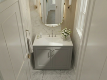 Load image into Gallery viewer, Nearmé Miami 35.5 Inch Bathroom Vanity in Grey- Cabinet Only SFD