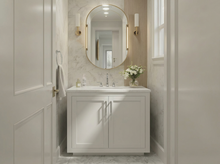 Load image into Gallery viewer, Nearmé Miami 35.5 Inch Bathroom Vanity in White- Cabinet Only SFD