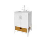 Nearmé New York 23.5 Inch Bathroom Vanity in White- Cabinet Only