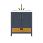 Nearmé New York 29.5 Inch Bathroom Vanity in Blue- Cabinet Only Nearmé