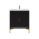 Oxford 29.5 Inch Bathroom Vanity in Black
