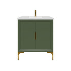 Oxford 29.5 Inch Bathroom Vanity in Sage Green