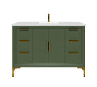 Oxford 47.5 Inch Bathroom Vanity in Sage Green