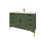 Oxford 47.5 Inch Bathroom Vanity in Sage Green