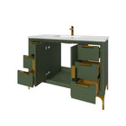 Oxford 47.5 Inch Bathroom Vanity in Sage Green