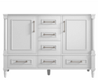 Atlanta 47.5 inch Single or Double Bathroom Vanity- Cabinet Only
