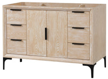 Load image into Gallery viewer, Oxford 47.5 Inch Bathroom Vanity in Whitewashed Ash