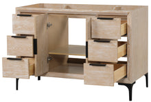 Load image into Gallery viewer, Oxford 47.5 Inch Bathroom Vanity in Whitewashed Ash