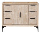 Oxford 41.5 Inch Bathroom Vanity in Whitewashed Ash