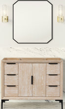 Load image into Gallery viewer, Oxford 41.5 Inch Bathroom Vanity in Whitewashed Ash