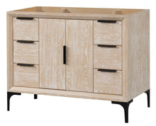 Load image into Gallery viewer, Oxford 41.5 Inch Bathroom Vanity in Whitewashed Ash