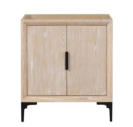 Oxford 29.5 Inch Bathroom Vanity in Whitewashed Ash
