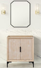 Oxford 29.5 Inch Bathroom Vanity in Whitewashed Ash