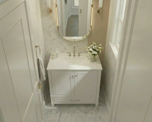 Load image into Gallery viewer, Windsor 29.5 in All Wood Vanity in Bright White - Cabinet Only SFD