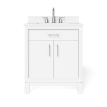 Load image into Gallery viewer, Clifden 30&quot; Vanity in White with Stone Top