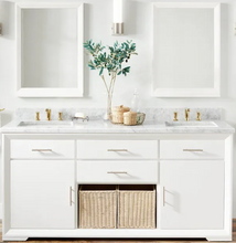 Load image into Gallery viewer, Davyn 72" Double Vanity in White with Quartz Top Signature Hardware