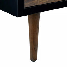 Load image into Gallery viewer, 36" Bivins Java/Black Vanity Base -All Wood- Signature Hardware