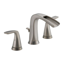 Load image into Gallery viewer, Delta Tolva 8 in Widespread 2 Handle Bathroom Faucet