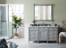 Load image into Gallery viewer, Brittany 60&quot; Urban Gray Single Vanity w/ 3 CM Carrara Marble Top