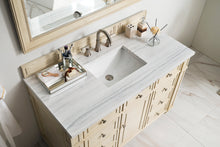 Load image into Gallery viewer, Bathroom Vanities Outlet Atlanta Renovate for LessBristol 48&quot; Single Vanity, Vintage Vanilla, w/ 3 CM Arctic Fall Solid Surface Top