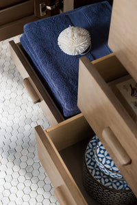 Bathroom Vanities Outlet Atlanta Renovate for LessPortland 60" Single Vanity Whitewashed Walnut, w/ 3 CM White Zeus Quartz Top