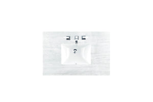 Bathroom Vanities Outlet Atlanta Renovate for Less36" Single Top, 3 CM Arctic Fall Solid Surface w/ Sink