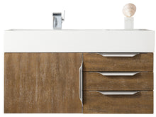 Load image into Gallery viewer, Mercer Island 36&quot; Single Vanity, Latte Oak w/ Glossy White Composite Top