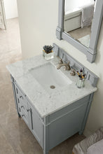 Load image into Gallery viewer, Brittany 30&quot; Single Vanity, Urban Gray w/ 3 CM Carrara Marble Top