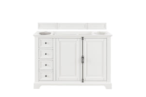 Providence 48" Single Vanity Cabinet, Bright White