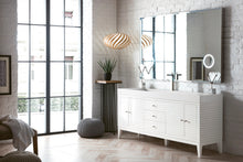 Load image into Gallery viewer, Linear 72&quot; Single Vanity, Glossy White w/ Glossy White Composite Top
