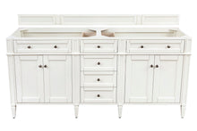 Load image into Gallery viewer, Brittany 72&quot; Bright White Double Vanity