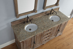 Bathroom Vanities Outlet Atlanta Renovate for LessProvidence 72" Double Vanity Cabinet, Driftwood