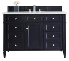 Load image into Gallery viewer, Brittany 48&quot; Victory Blue Single Vanity w/ 3 CM Classic White Quartz Top James Martin