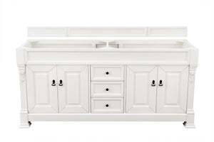 Brookfield 72" Bright White Double Vanity