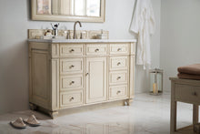 Load image into Gallery viewer, Bristol 48&quot; Single Vanity, Vintage Vanilla, w/ 3 CM Arctic Fall Solid Surface Top