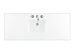 Bathroom Vanities Outlet Atlanta Renovate for Less60" Single Top, 3 CM Classic White Quartz w/ Sink