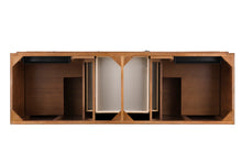 Load image into Gallery viewer, Mykonos 72&quot; Double Vanity Cabinet, Cinnamon, w/ 3 CM Eternal Jasmine Pearl Quartz Top