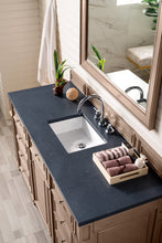 Load image into Gallery viewer, Bristol 60&quot; Single Vanity, Whitewashed Walnut, w/ 3 CM Charcoal Soapstone Quartz Top