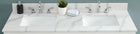 73" Calacatta White Quartz Top - add on Renovate for Less Outlet