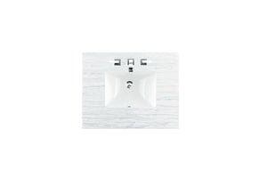 Bathroom Vanities Outlet Atlanta Renovate for Less30" Single Top, 3 CM Arctic Fall Solid Surface w/ Sink