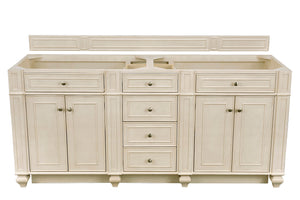 Bristol 72" Double Vanity, Vintage Vanilla