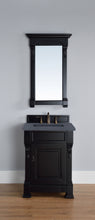 Load image into Gallery viewer, Brookfield 26&quot; Single Vanity, Antique Black w/ 3 CM Charcoal Soapstone Quartz Top
